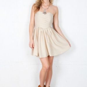 NWT $155 Keepsake Set Me Free Tube Dress w/ Exposed Zipper Closure